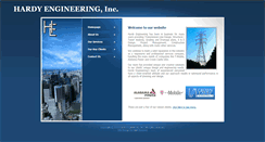 Desktop Screenshot of hardy-engineering.com